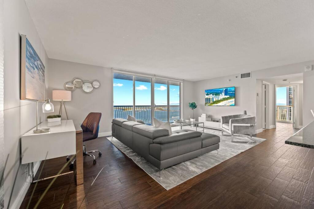 شقة Ocean View 35Th Floor, In The Heart Of ميامي المظهر الخارجي الصورة